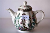 Antique Coalport 'India Tree' pattern teapot,