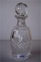 Waterford cut crystal decanter,