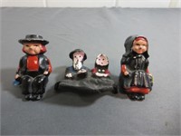 Cast Metal Amish Figures