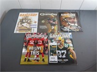 2007-2014 Green Bay Packers Game Programs & (2)