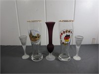 *Cool German Beer Glasses-Shot Glasses & a Frosted