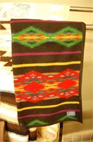Vintage Beaver State Lap Wool Blanket