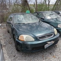 97	HONDA	CIVIC	VIN# 1HGEJ6676VL004720  GREEN