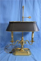 Vintage Table Lamp Metal Shade