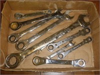 Assorted Ratcheting Wrenches