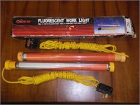 2 - 16" Fluorescent Trouble Lights - Works