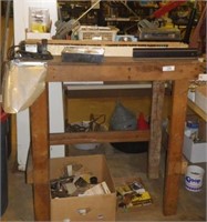 Archery Workbench and Supplies