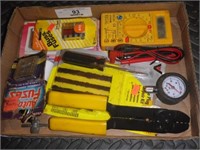 Tire Plug Kit, Fuses, Wire Stripper, Voltage Testr