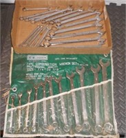 2 Combination Wrench Sets