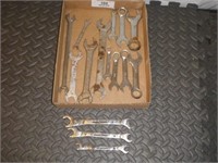 7 Pc. Stubby Wrench Set and Misc Open End Wrenches