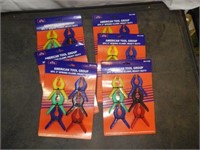 6 Packages of 6 Pc. 3" Heavy Duty Spring Clamps