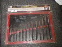 14 Pc. Punch and Chisel Set