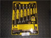 Stanley 7 Pc. Reversible Ratcheting Wrench Set Met