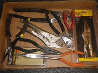 Assorted Pliers and Vise Grips