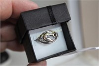 STERLING DOLPHIN RING SIZE 5