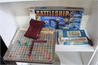 SCRABBLE - BATTLESHIP - PASSWORD GAMES