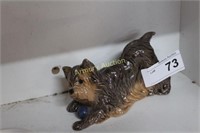 ENGLISH PORCELAIN DOG FIGURINE