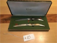 Case XX 2 knife Alligator set