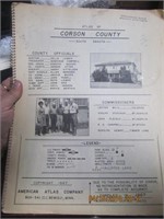 1967 American Atlas Co. Atlas of Corson County