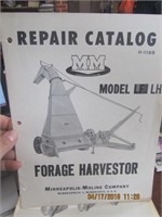50's Minn.-Moline Forage Harvestor  Model LH