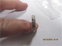 Marked 925  10 Ring Band