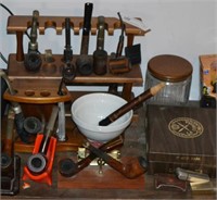 Collection of Pipes & Smoking Accessories