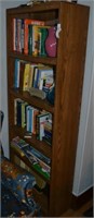 Bookshelf With Contents of Books & More