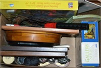 Box Lot Pictures, Frames, puzzles & More