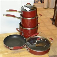 9pc Calphalon Cooking Pot & Pan Set