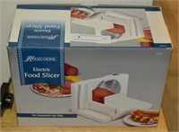 House & Home Electric Food Slicer In Box