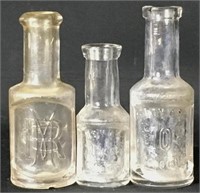 Antique Hoyt's Cologne Bottle (2), Clear (1)