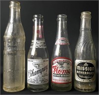 Vintage Soda Bottles (4)