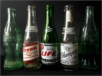 Vintage Soda Bottles (5)