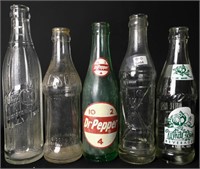 Vintage Soda Bottles (5)