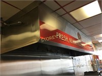 ~11' S/S Exhaust Hood w/ Fire Suppression System