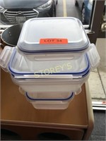 Snap Lock Containers ~ 4