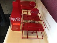 3 Coke Display Holders