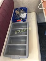 2 Cutlery Bins, Etc.