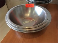 7 S/S Mixing Bowls