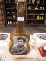 Vintage Elvis plastic guitar bank