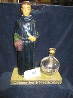 Assumption Abbey Brandy decanter statue