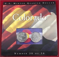 2006 D Colorado U.S. Minted Quarter Dollar Set
