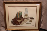 C. Don Ensor Framed Print - Mother's Mandolin