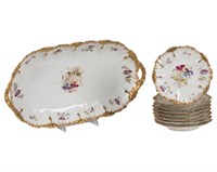 Limoges Berry Set - 9 Piece