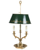 French Bronze Boullette Lamp