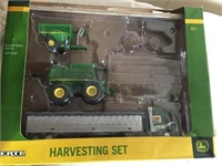 1/64 SCALE JOHN DEERE HARVESTING SET (2