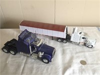 KENWORTH SEMI TRACTOR & TRAILER + TRACTOR ONLY