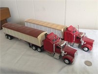 KENWORTH SEMI TRACTOR & TRAILER  (2 PCS)