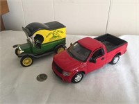 TOY TRUCKS    (2 PCS)