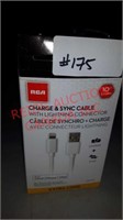 RCA CHARGE & SYNC CABLE